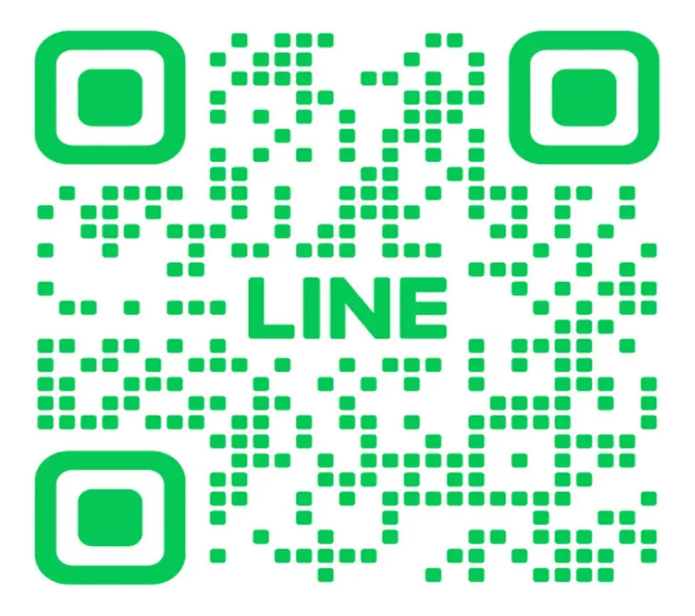 QR Code LINE สำหรับติดต่อแอดมิน สมัครสมาชิกและรับโปรโมชั่นเว็บสล็อตคาสิโนออนไลน์